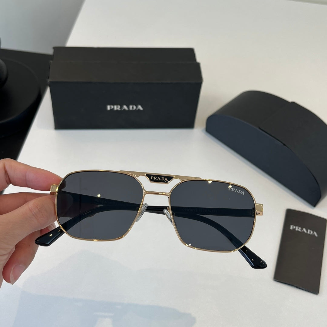 Prada Fashion Silver Lens Sunglasses for Men - 382565 - detail image 5