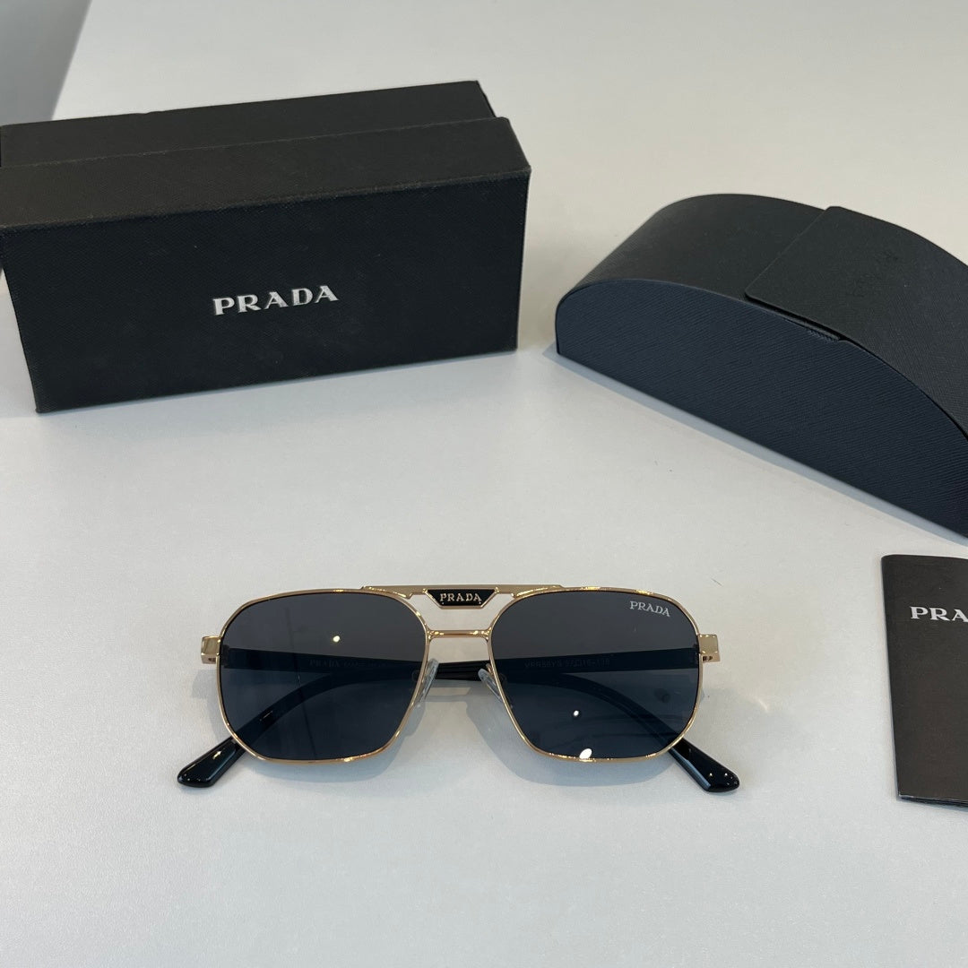 Prada Fashion Silver Lens Sunglasses for Men - 358357 - detail image 4