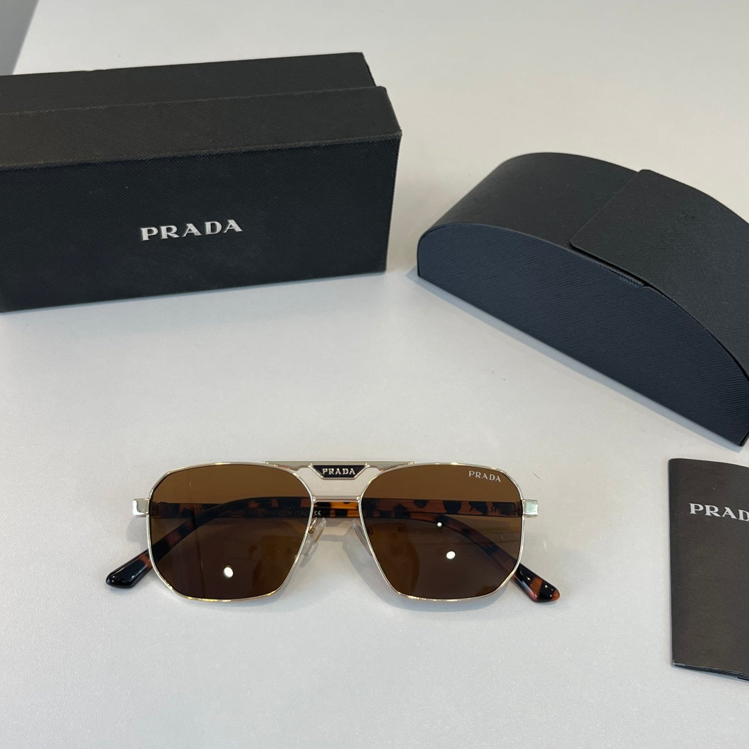 Prada Fashion Brown Lens Sunglasses for Men - 382566 - detail image 4
