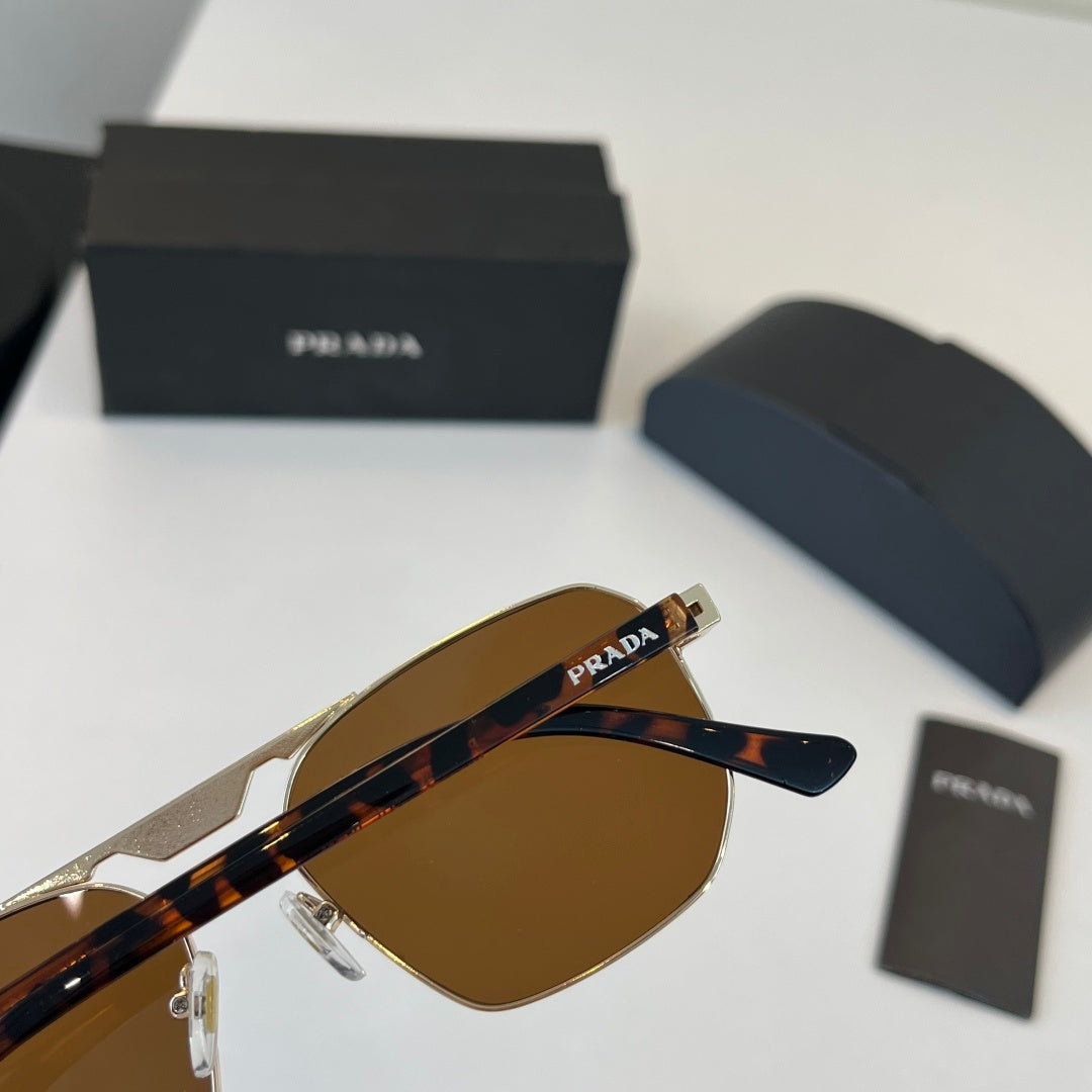 Prada Fashion Brown Lens Sunglasses for Men - 382566 - detail image 7