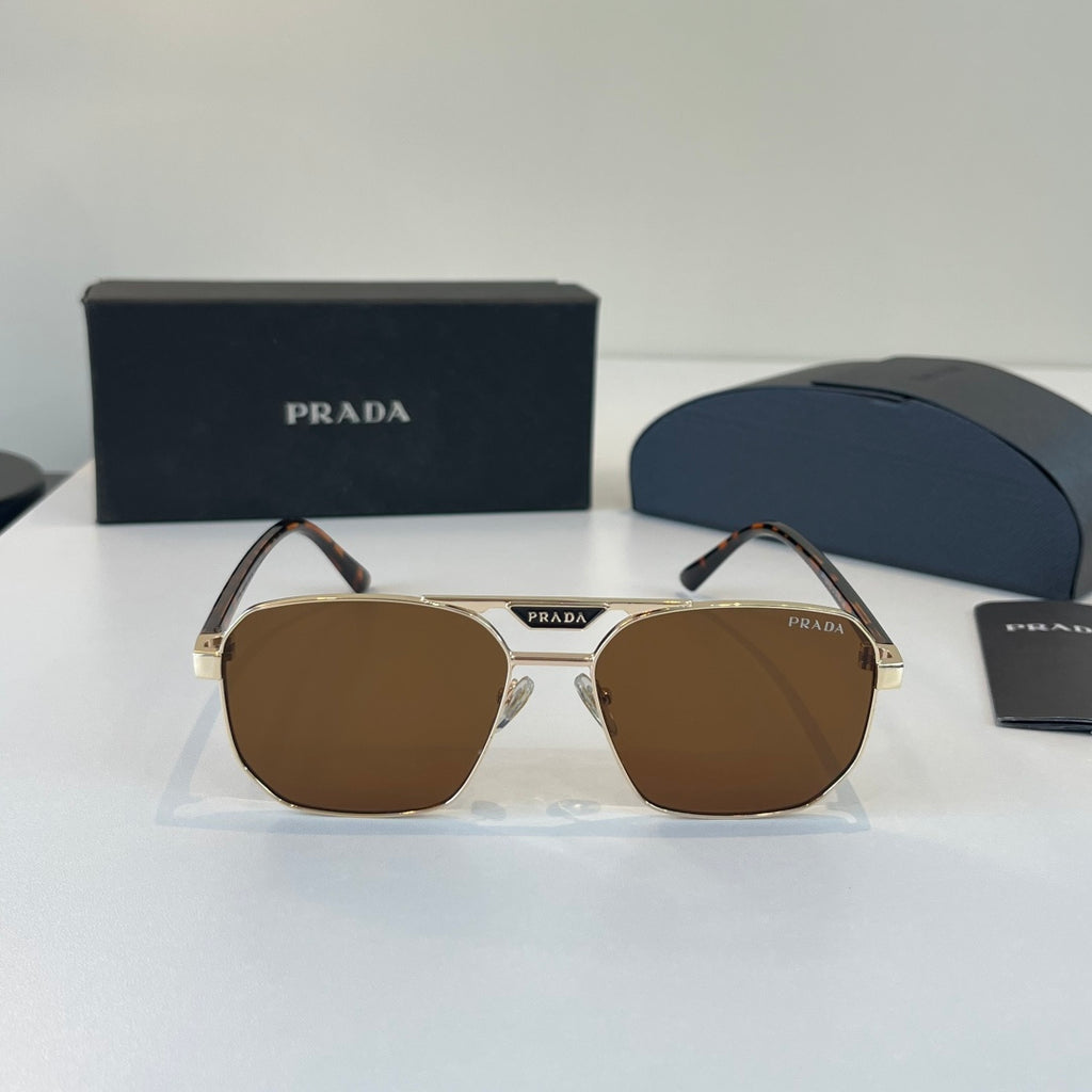 Prada Fashion Brown Lens Sunglasses for Men - 382566 - detail image 2