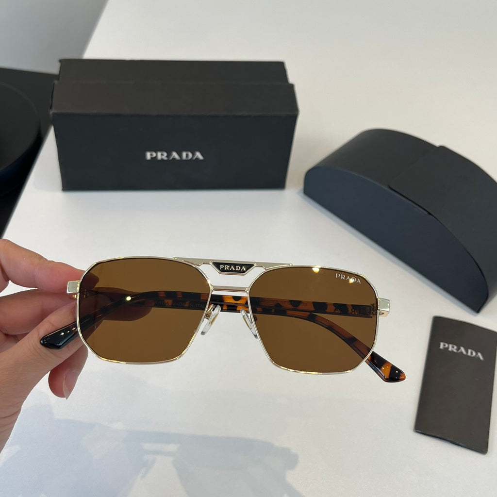 Prada Fashion Brown Lens Sunglasses for Men - 382566 - detail image 5