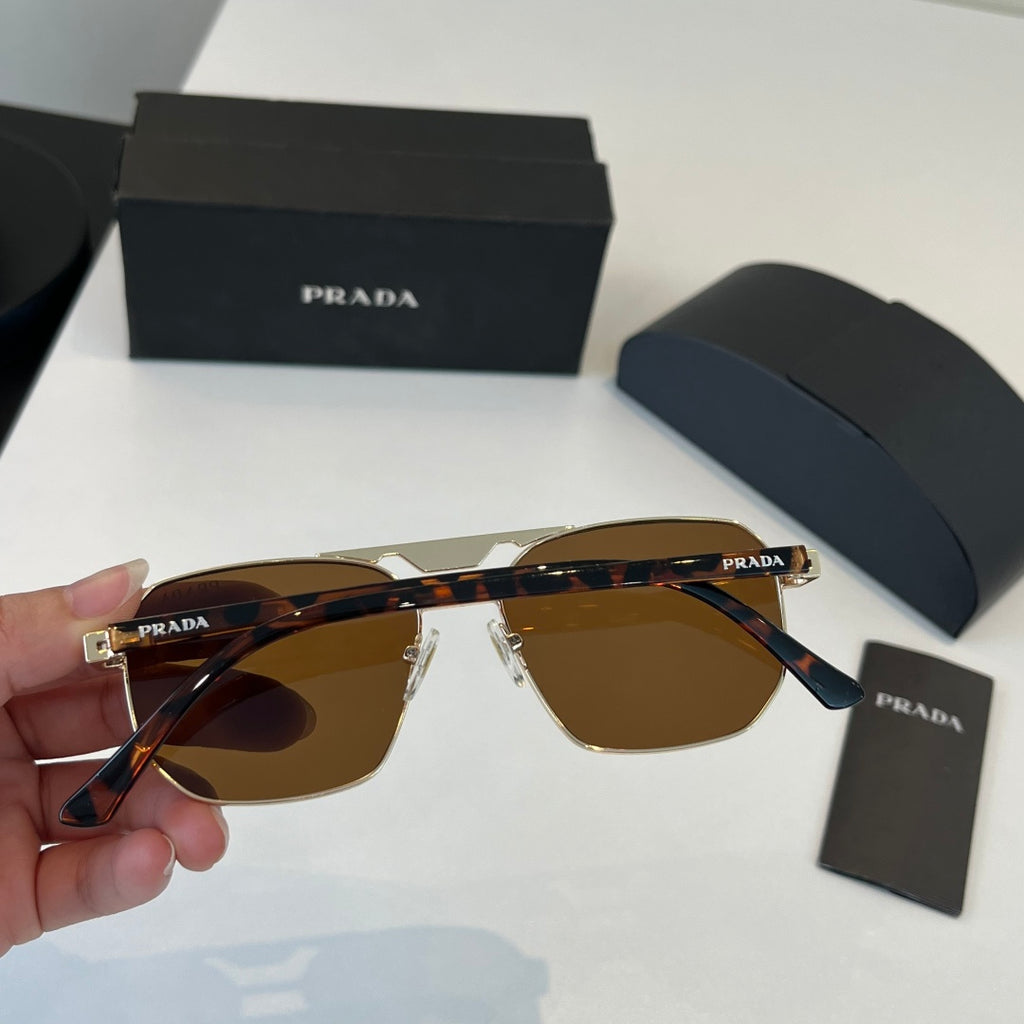 Prada Fashion Brown Lens Sunglasses for Men - 382566 - detail image 8