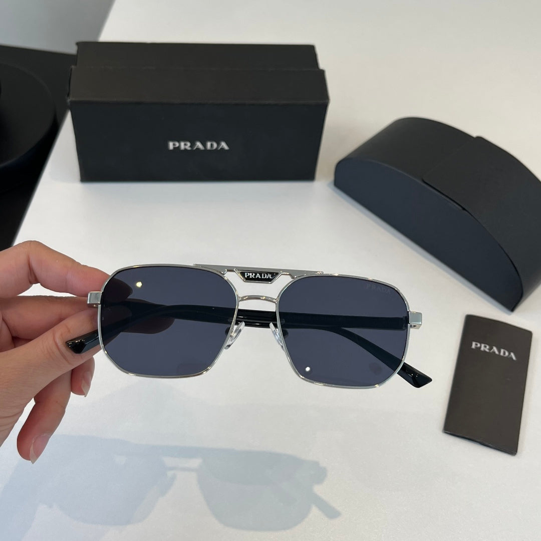 Prada Fashion Black Lens Sunglasses for Men - 358359 - detail image 5