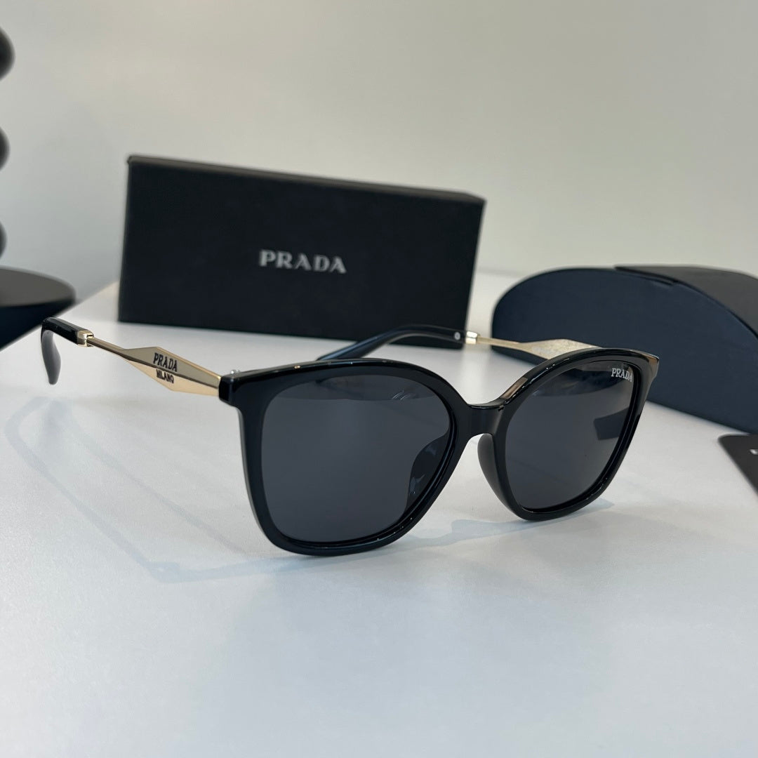 Prada Fashion Black Lens Sunglasses for Men - 358361
