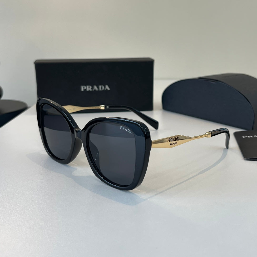 Prada Fashion Black Lens Sunglasses for Men - 382570 - detail image 3