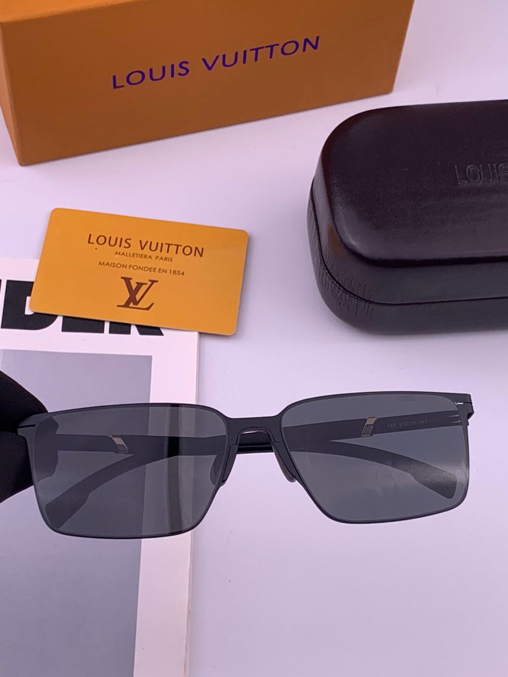 Louis Vuitton L316 Fashion Gold Lens Sunglasses for Men & Women - 357723
