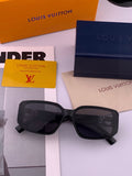 Louis Vuitton L5551 Square Black Lens Sunglasses for Men & Women - 357706