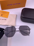 Louis Vuitton L8863 Polarized Aviator Black Lens Sunglasses for Men & - 357663