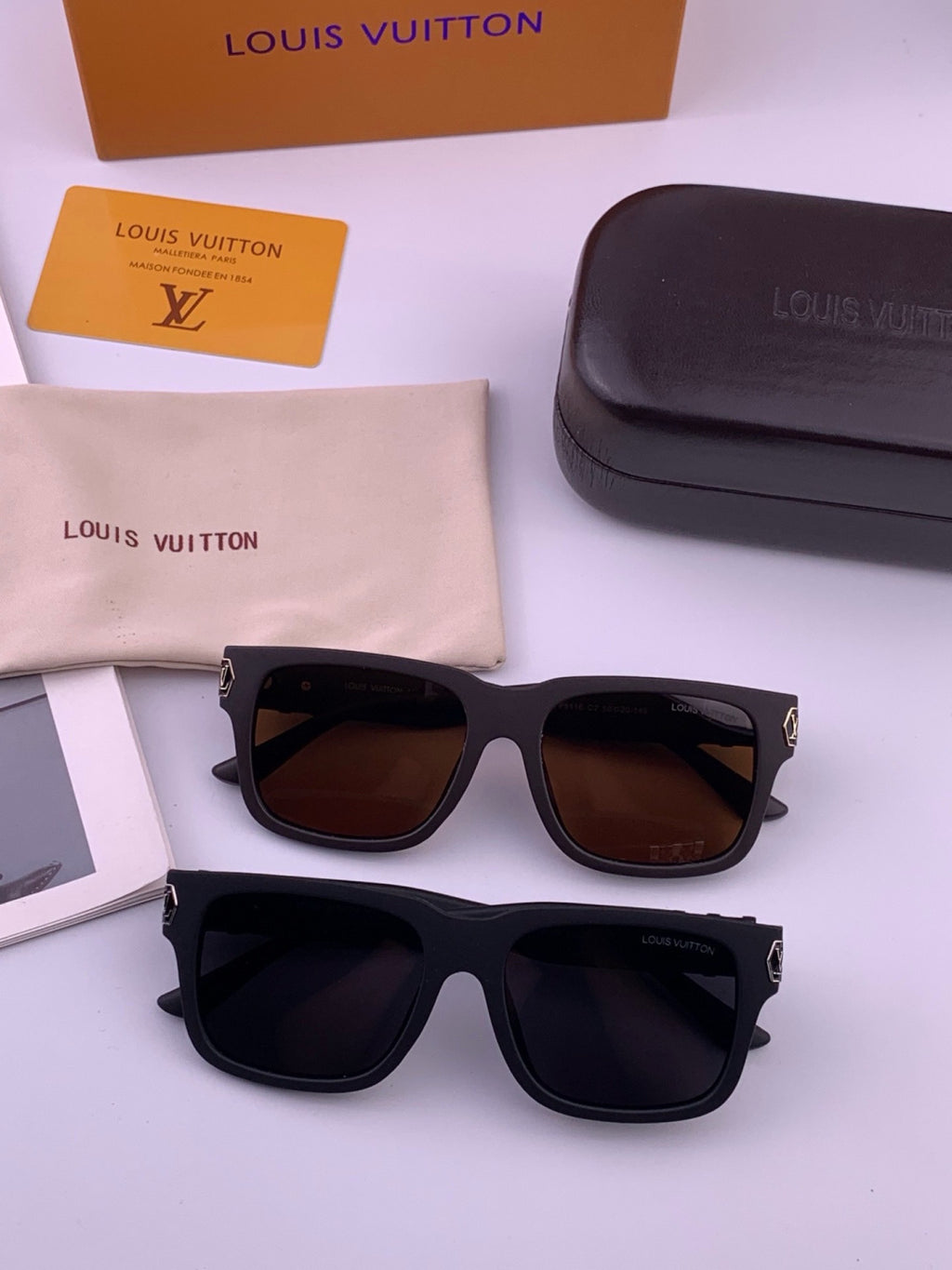 Louis Vuitton Fashion Gold Lens Sunglasses for Men & Women - 357616 - detail image 7
