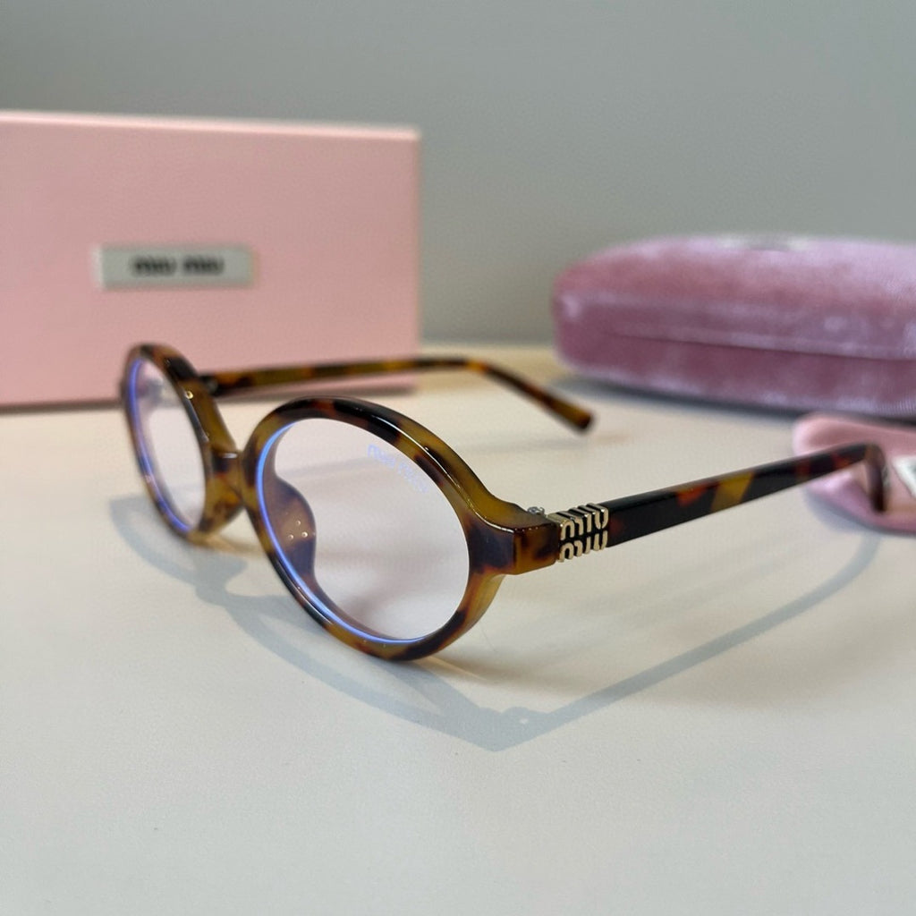 Miu Miu Round Silver Lens Sunglasses for Men & Women - detail image 3