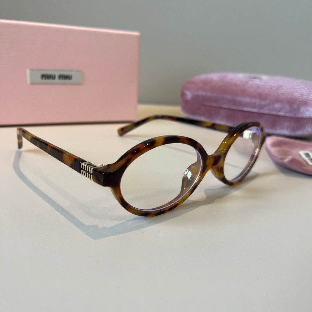 Miu Miu Round Silver Lens Sunglasses for Men & Women