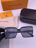 Louis Vuitton L57002 Oversized Black Lens Sunglasses for Men & Women - 371457
