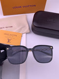 Louis Vuitton L8233 Oversized Gold Lens Sunglasses for Men & Women - 371345