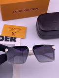Louis Vuitton L83018 Square Brown Lens Sunglasses for Men & Women - 371333