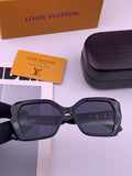 Louis Vuitton L5230 Square Black Lens Sunglasses for Men & Women - 371343