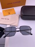 Louis Vuitton L5253 Polarized Aviator Blue Lens Sunglasses for Men - 371316