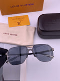 Louis Vuitton L3250 Polarized Aviator Orange Lens Sunglasses for Men - 371319