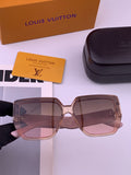 Louis Vuitton L4231 Square Brown Lens Sunglasses for Men & Women - 371321