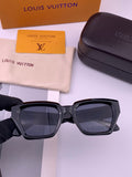 Louis Vuitton L26900 Square Black Lens Sunglasses for Women - 371312