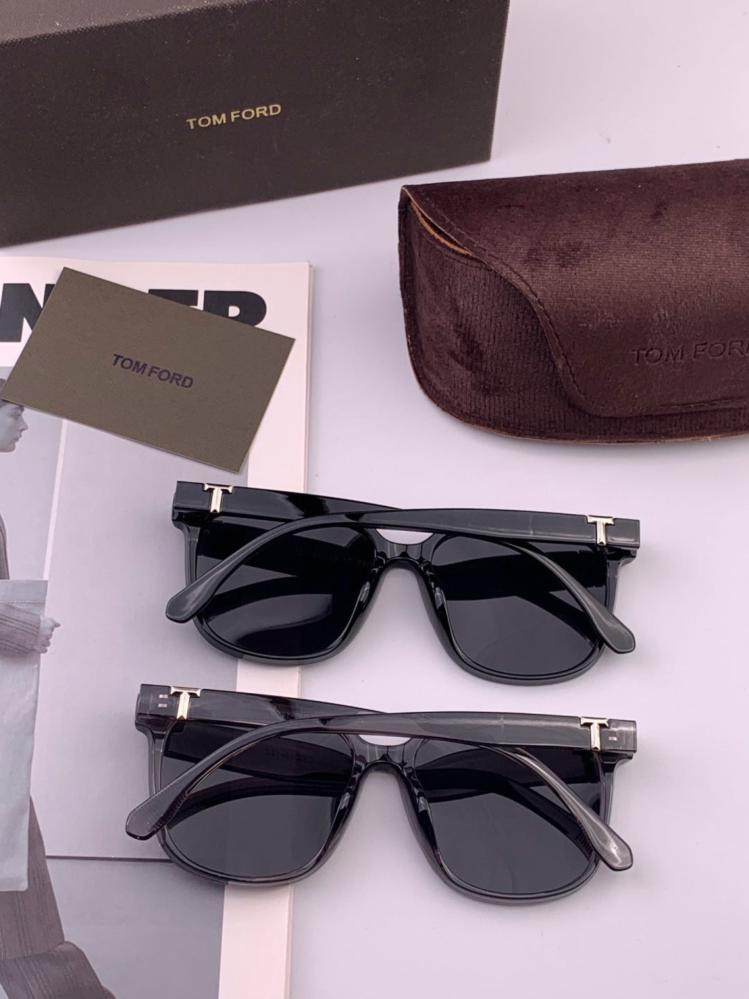 Tom Ford TF3816 Polarized Fashion Gold Lens Sunglasses for Men & Women - detail image 4