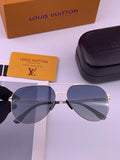 Louis Vuitton L39 Fashion Gold Lens Sunglasses for Men & Women - 381940