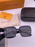 Louis Vuitton Polarized Square Brown Lens Sunglasses for Men & Women - 381837