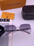 Louis Vuitton L8612 Square Gold Lens Sunglasses for Men & Women - 381825