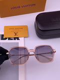 Louis Vuitton Polarized Square Brown Lens Sunglasses for Men & Women - 381829