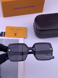 Louis Vuitton L5710 Polarized Square Brown Lens Sunglasses for Men & - 381831