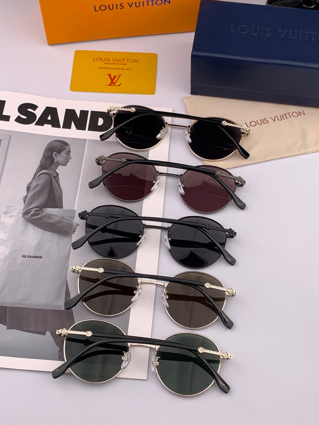 Louis Vuitton L3340 Polarized Aviator Gray Lens Sunglasses for Men & - 381824 - detail image 6