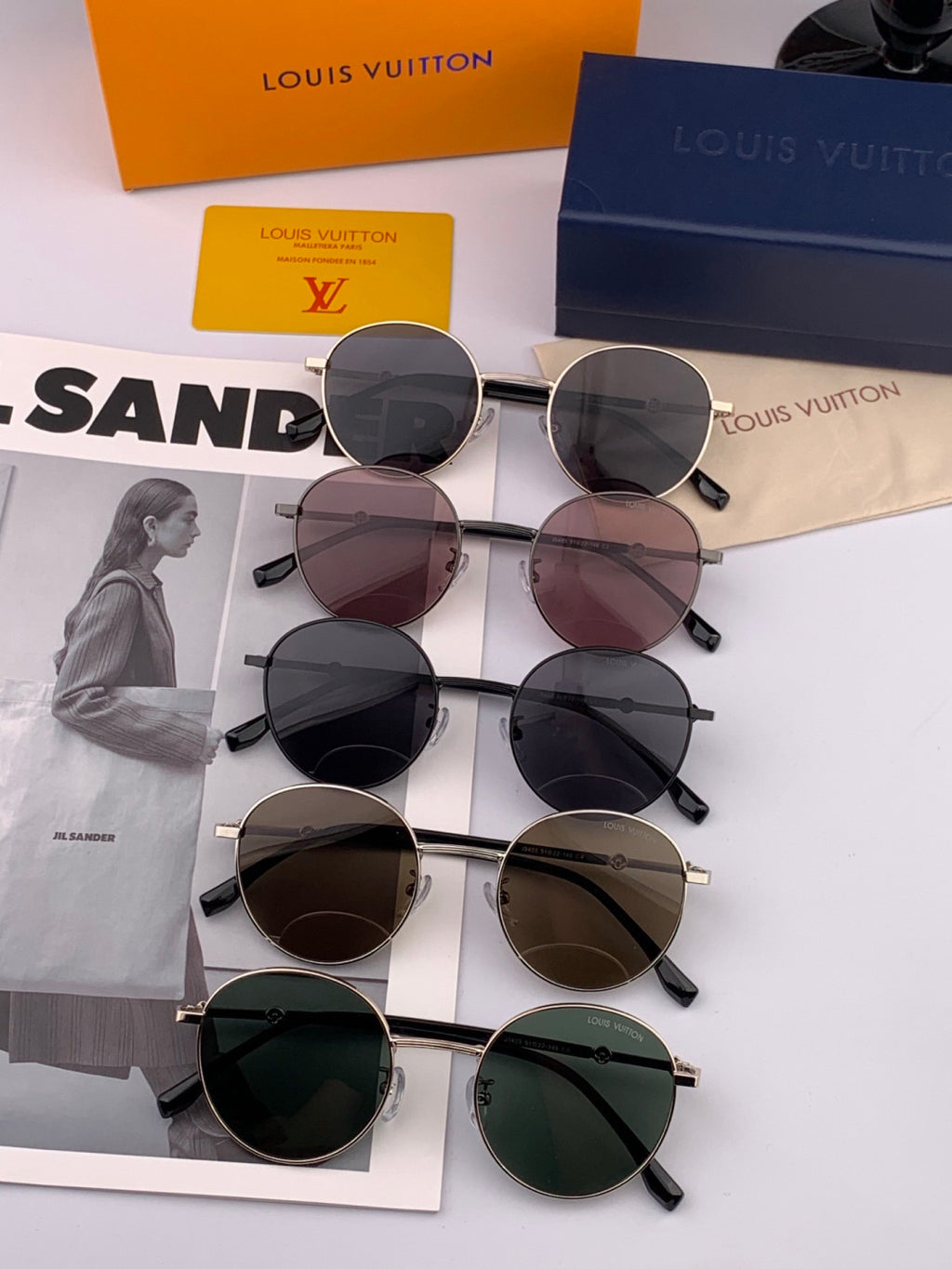 Louis Vuitton L3340 Polarized Aviator Gray Lens Sunglasses for Men & - 381824 - detail image 7