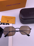 Louis Vuitton L6339 Polarized Aviator Gold Lens Sunglasses for Men & - 381812