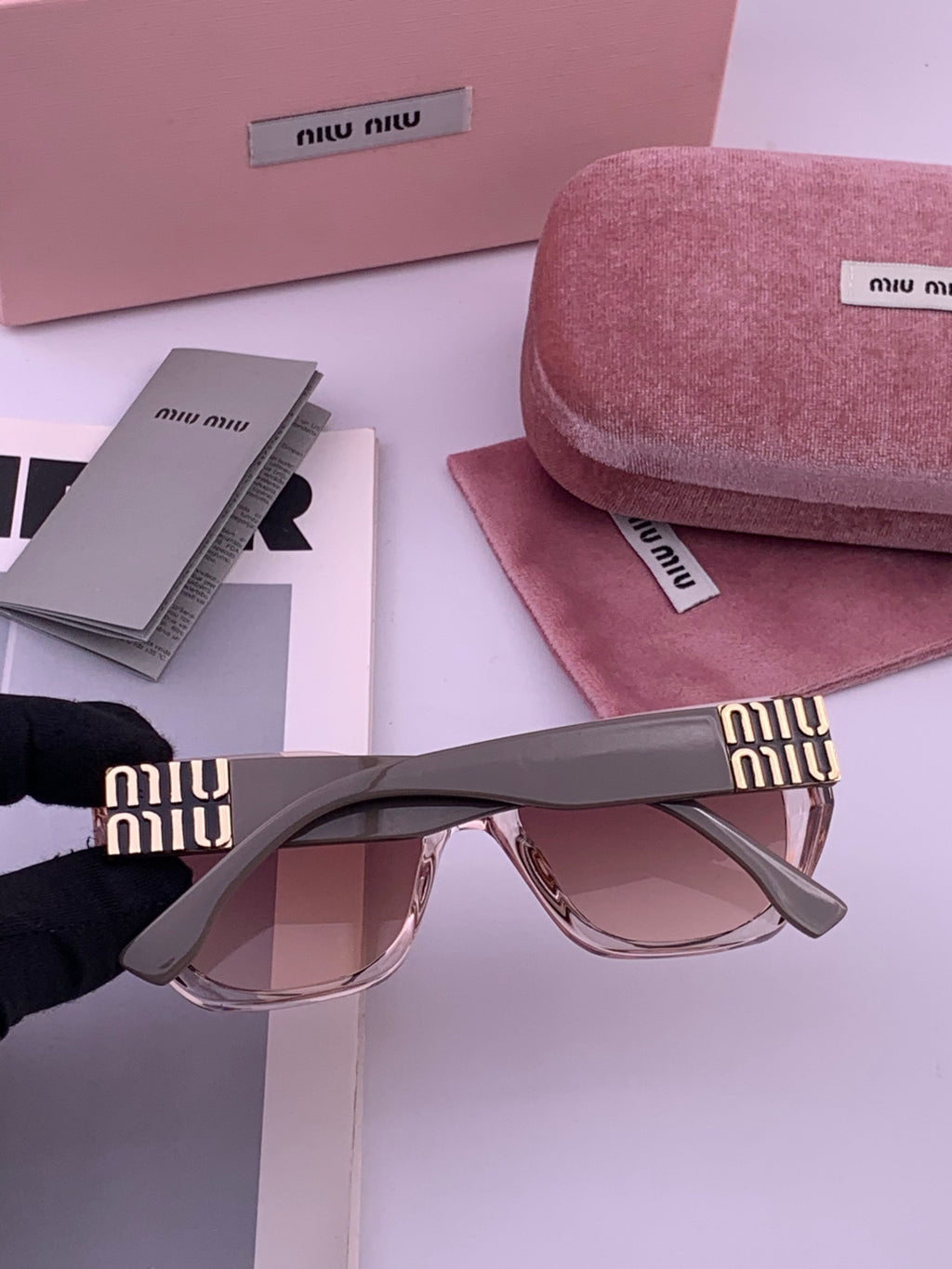 Miu Miu M1310 Fashion Purple Lens Sunglasses for Men & Women - 399191 - detail image 4