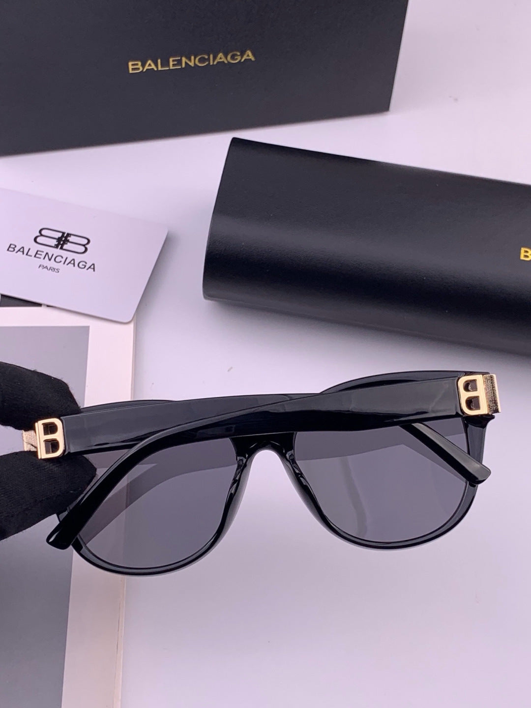Hermès H2108 Square Brown Lens Sunglasses for Men & Women - detail image 4