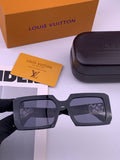 Louis Vuitton L47001 Square Brown Lens Sunglasses for Men & Women - 398144