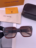 Louis Vuitton L95801 Square Gold Lens Sunglasses for Women - 398108