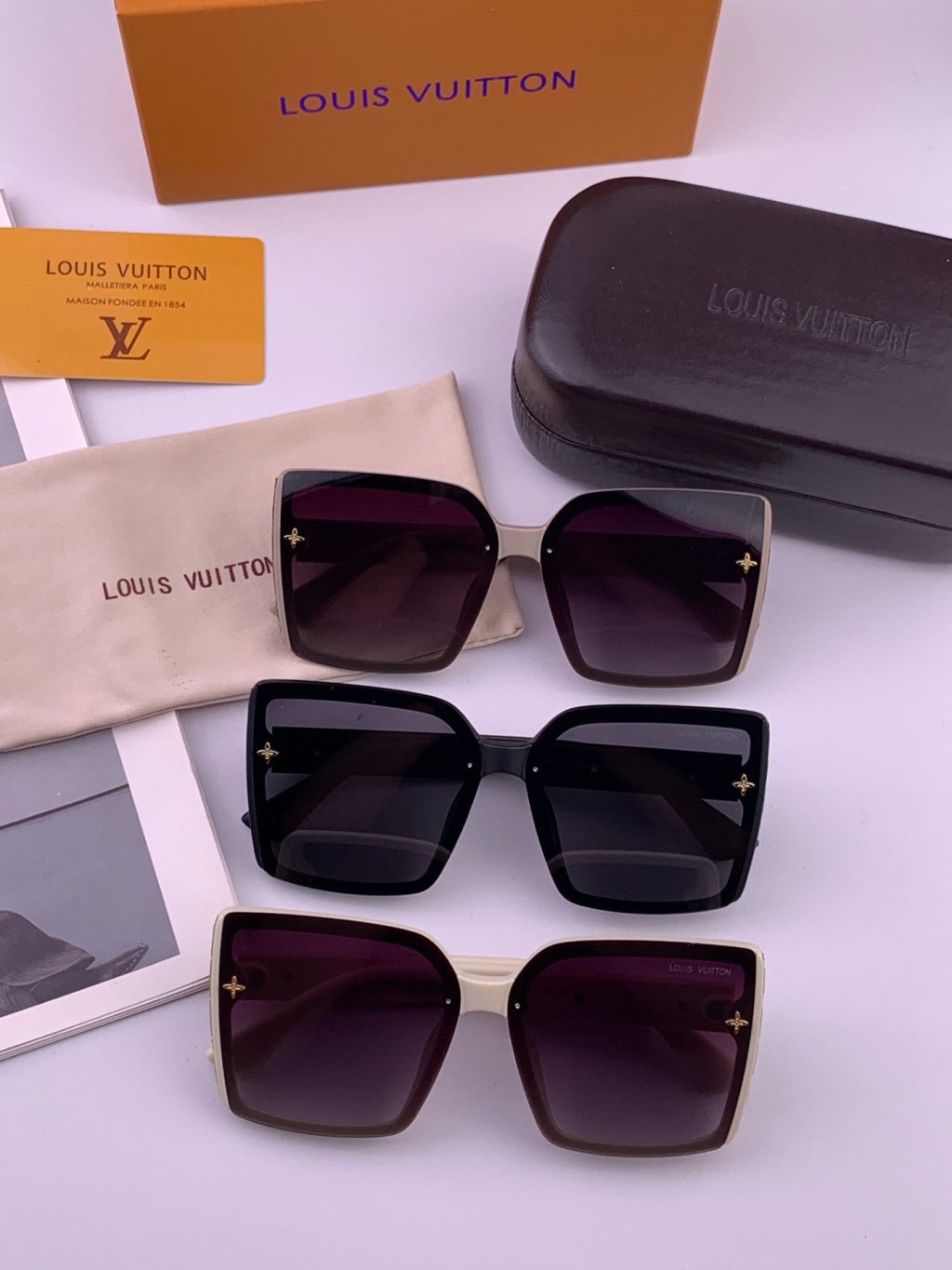 Louis Vuitton Fashion Gold Lens Sunglasses for Men & Women - 414867 - detail image 6
