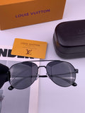 Louis Vuitton L5342 Polarized Aviator Black Lens Sunglasses for Men & - 414856