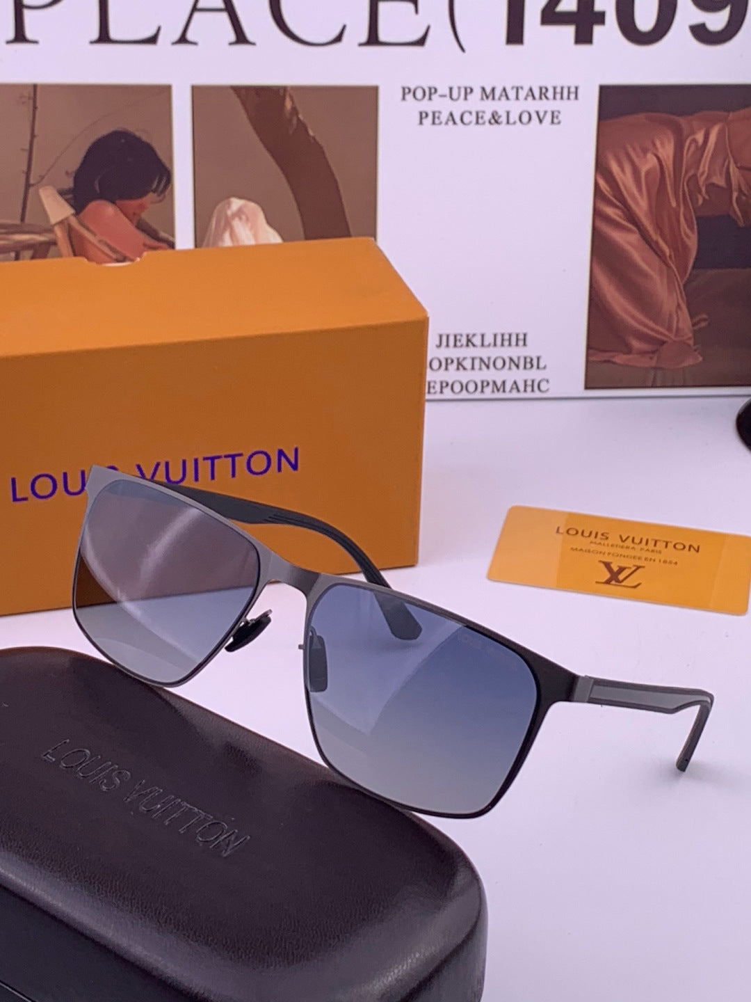 Louis Vuitton L216 Fashion Gold Lens Sunglasses for Men & Women - 414861 - detail image 2