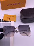 Louis Vuitton L5798 Polarized Square Brown Lens Sunglasses for Men & - 414930