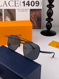 Louis Vuitton L88903 Polarized Aviator Gold Lens Sunglasses for Men - 414929