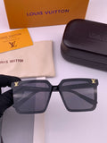 Louis Vuitton L6006 Oversized Black Lens Sunglasses for Men & Women - 414840