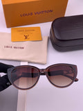 Louis Vuitton L15803 Square Black Lens Sunglasses for Women - 414841
