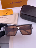 Louis Vuitton L7600 Square Black Lens Sunglasses for Women - 414845