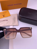 Louis Vuitton L6006 Oversized Red Lens Sunglasses for Men & Women - 414824
