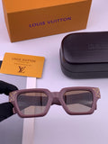 Louis Vuitton L37000 Oversized Brown Lens Sunglasses for Men & Women - 414815