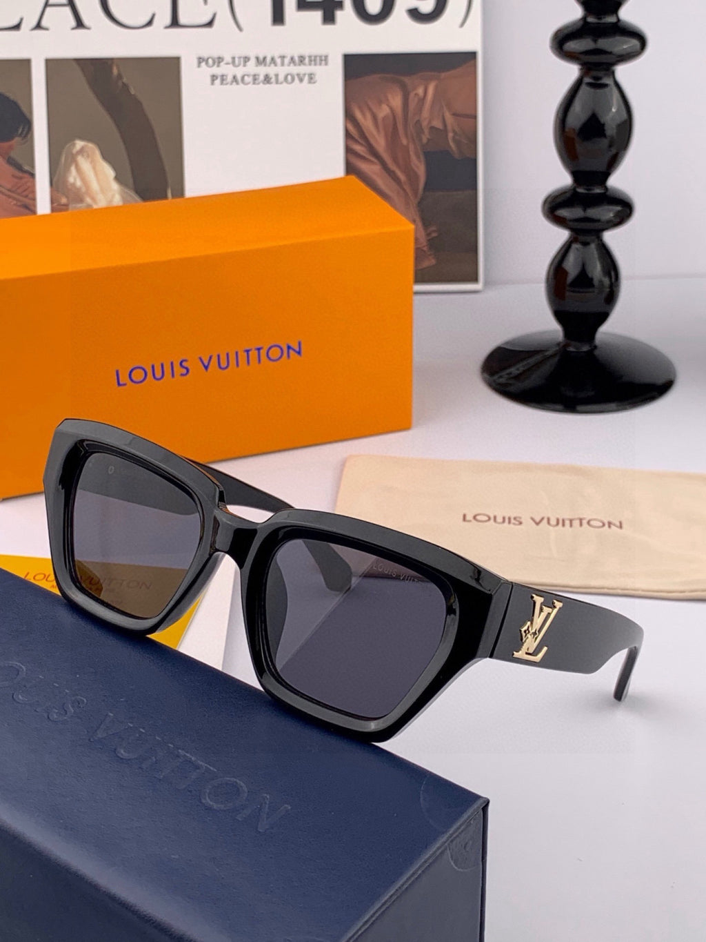 Miu Miu M1310 Fashion Black Lens Sunglasses for Men & Women - 432576 - detail image 2