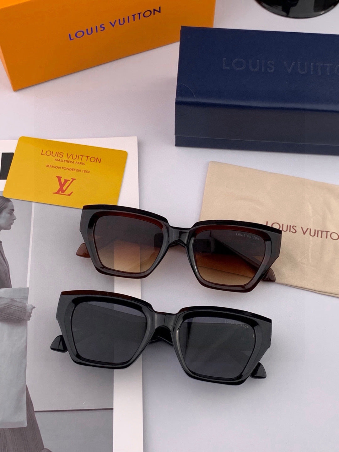 Miu Miu M1310 Fashion Black Lens Sunglasses for Men & Women - 432576 - detail image 5