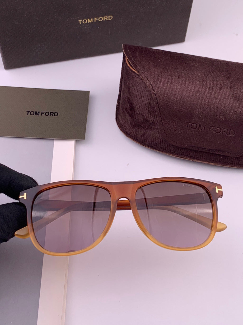 Tom Ford TF6220 Polarized Fashion Red Lens Sunglasses for Men & Women - 432873